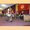 Famoudou teaching, with Namory, Sayon and Jeremy